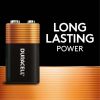 Duracell Coppertop 9V Battery, Long Lasting 9V Batteries, 2 Pack