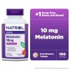 Natrol¬Æ Sleep Melatonin Fast Dissolve Tablets, Nighttime Sleep Aid, Strawberry Flavor, 10mg, 100 Count