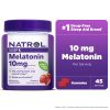 Natrol¬Æ Melatonin Gummies, Sleep Support for Adults, Strawberry Flavor, 10mg, 90 Count