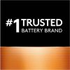 Duracell Coppertop 9V Battery, Long Lasting 9V Batteries, 2 Pack