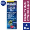 Mucinex Children's Night Time Cold Medicine, Multi-Symptom Relief, Mixed Berry, 4 fl oz